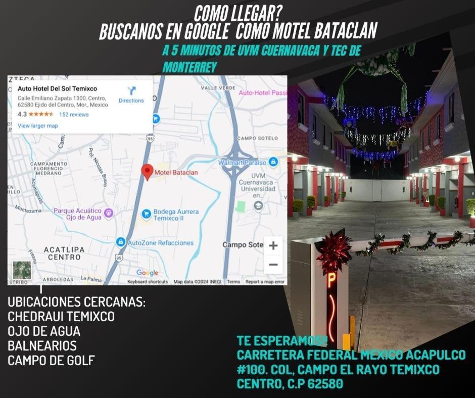 Hotel Bataclan Temixco Buitenkant foto